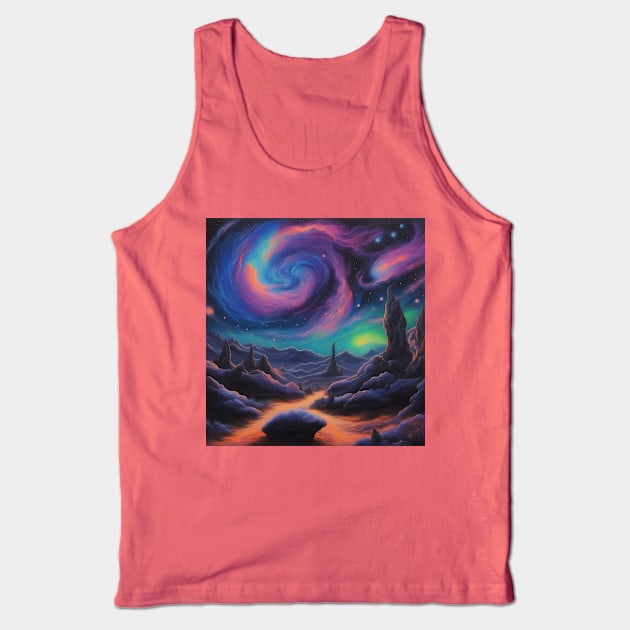 Galaxy Art Tank Top by designerhandsome